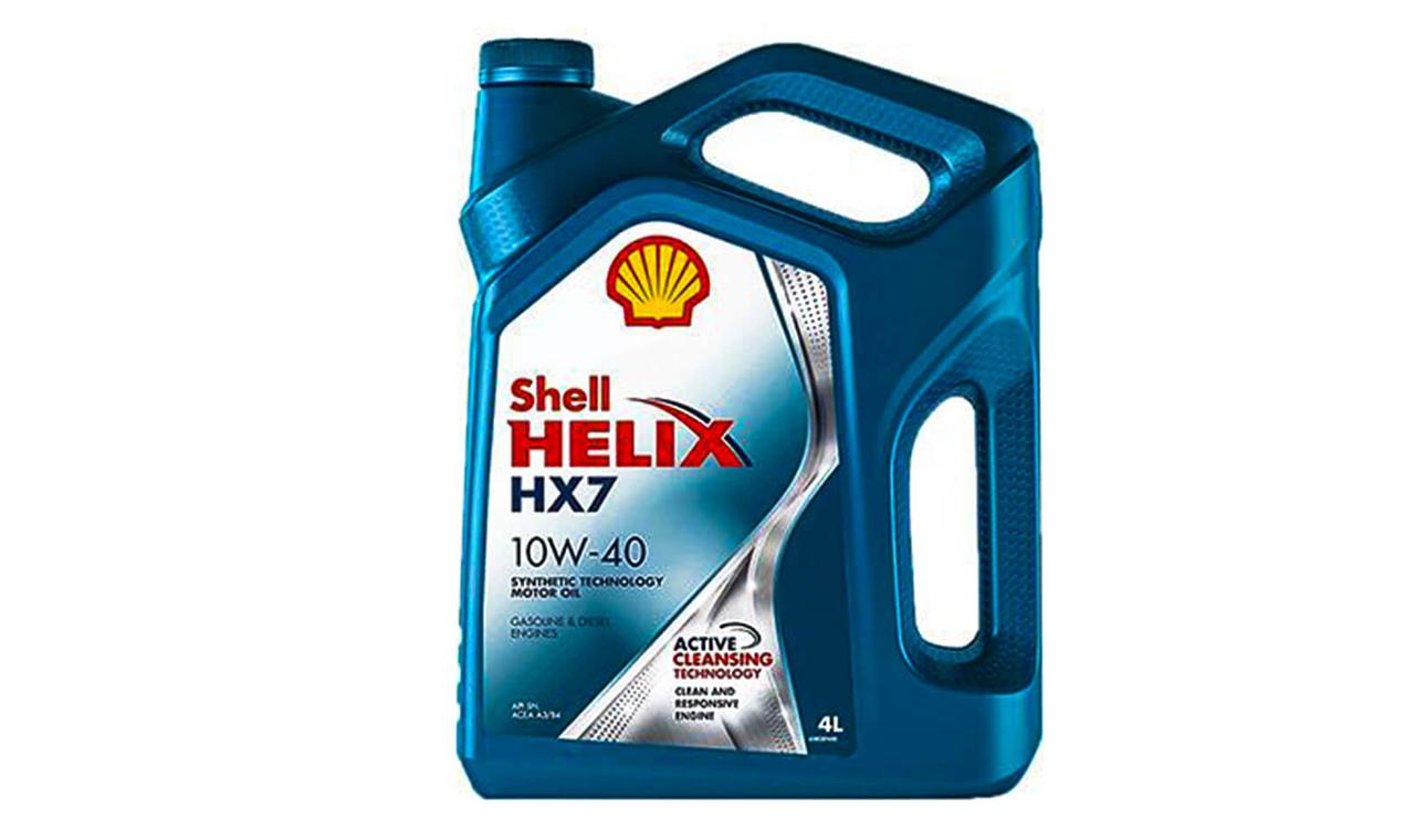 Масло моторное SHELL HELIX HX7 10W-40 4л.