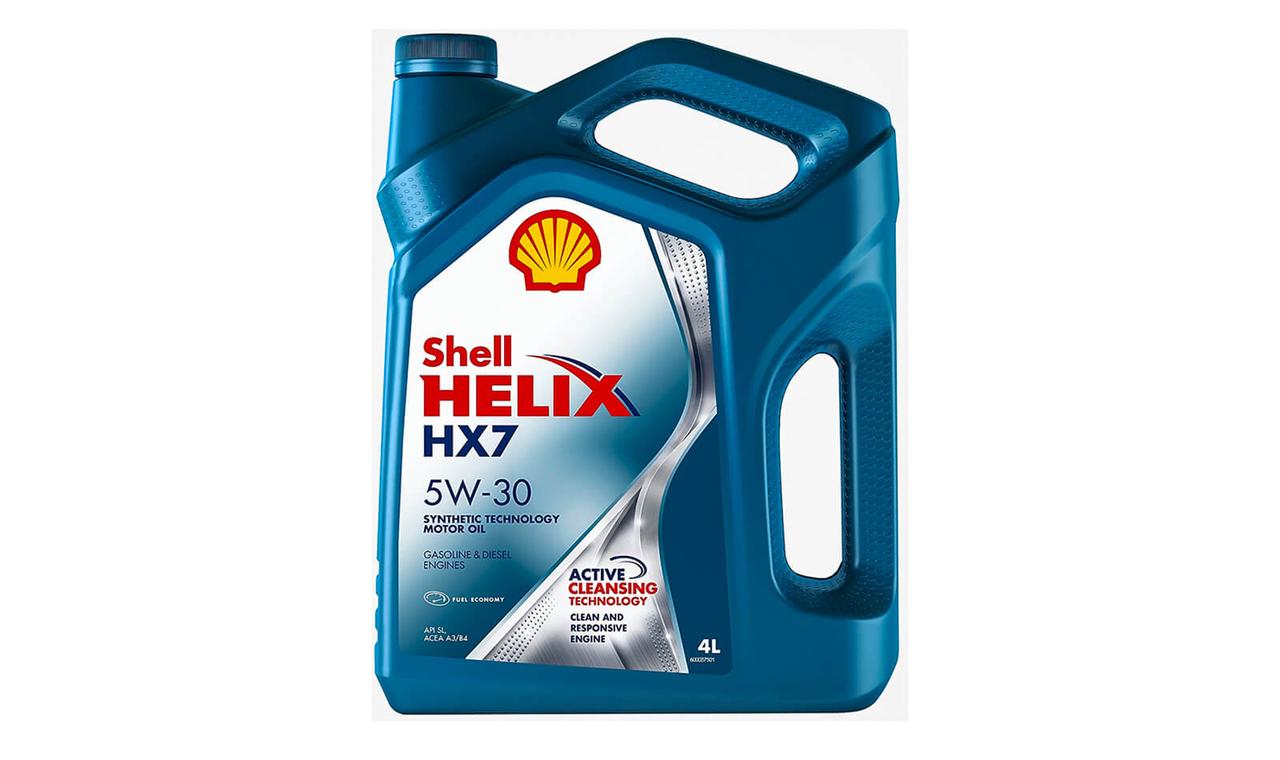 Масло моторное SHELL HELIX HX7 5W-30 4л.