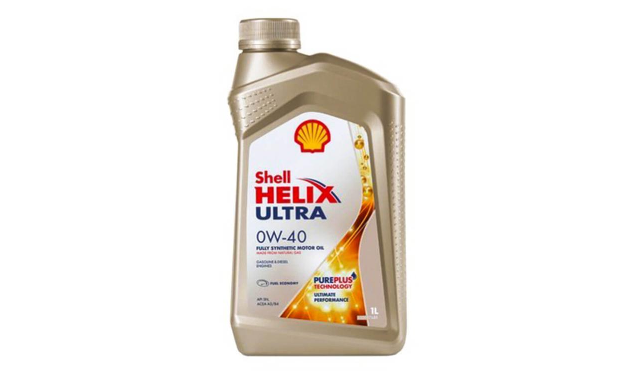 Масло моторное SHELL HELIX ULTRA 0W-40 1л.