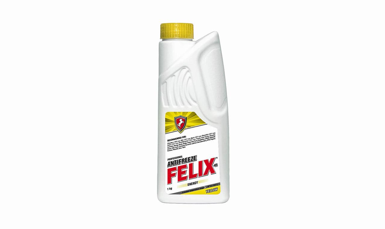 Антифриз FELIX желтый 1кг. (Energy)