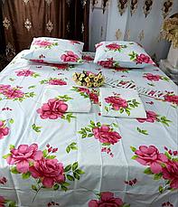 Комплект постельного белья 1,5 Сатин Туркменистан, фото 3