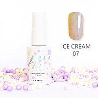 Гель-лак HIT gel Ice cream №07, 9мл