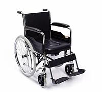 Кресло коляска инвалидная H005B с сан оснащением