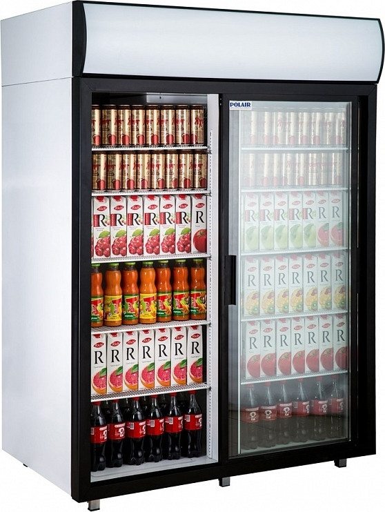 Шкаф холодильный POLAIR DM114Sd-S (R134a) - фото 2 - id-p87510550