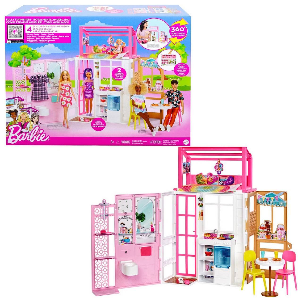 Дом Barbie с мебелью и аксессуарами - фото 1 - id-p101795022