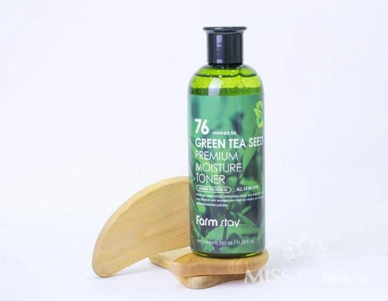 Тонер Увлажняющий с семенами зеленого чая FarmStay Green Tea Seed Moisture Toner