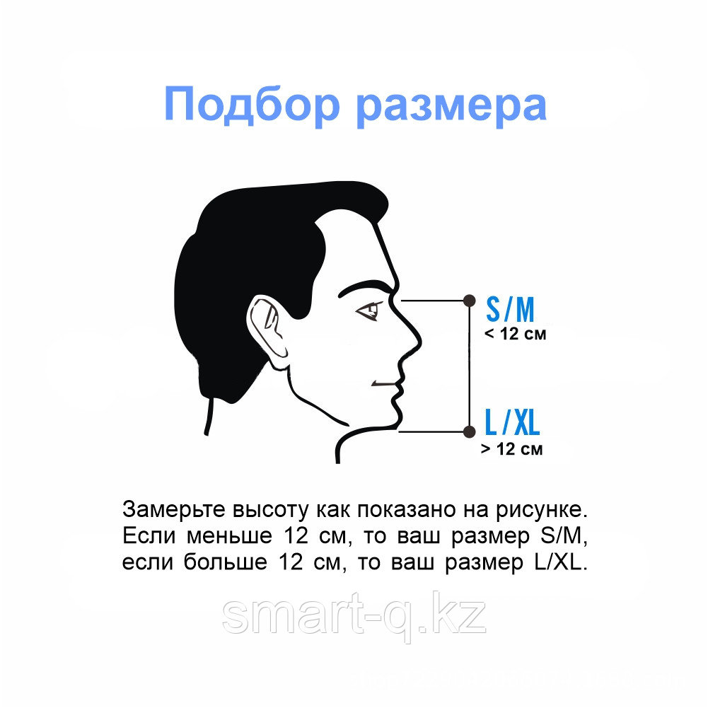 Подводная маска полнолицевая для снорклинга размером XL + беруши, модель W2, зеленая - фото 3 - id-p101800306