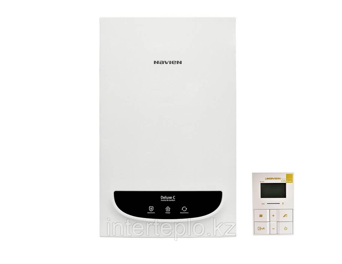 Двухконтурный газовый котел Navien Deluxe C-40 (до 400м2) с дымоходом