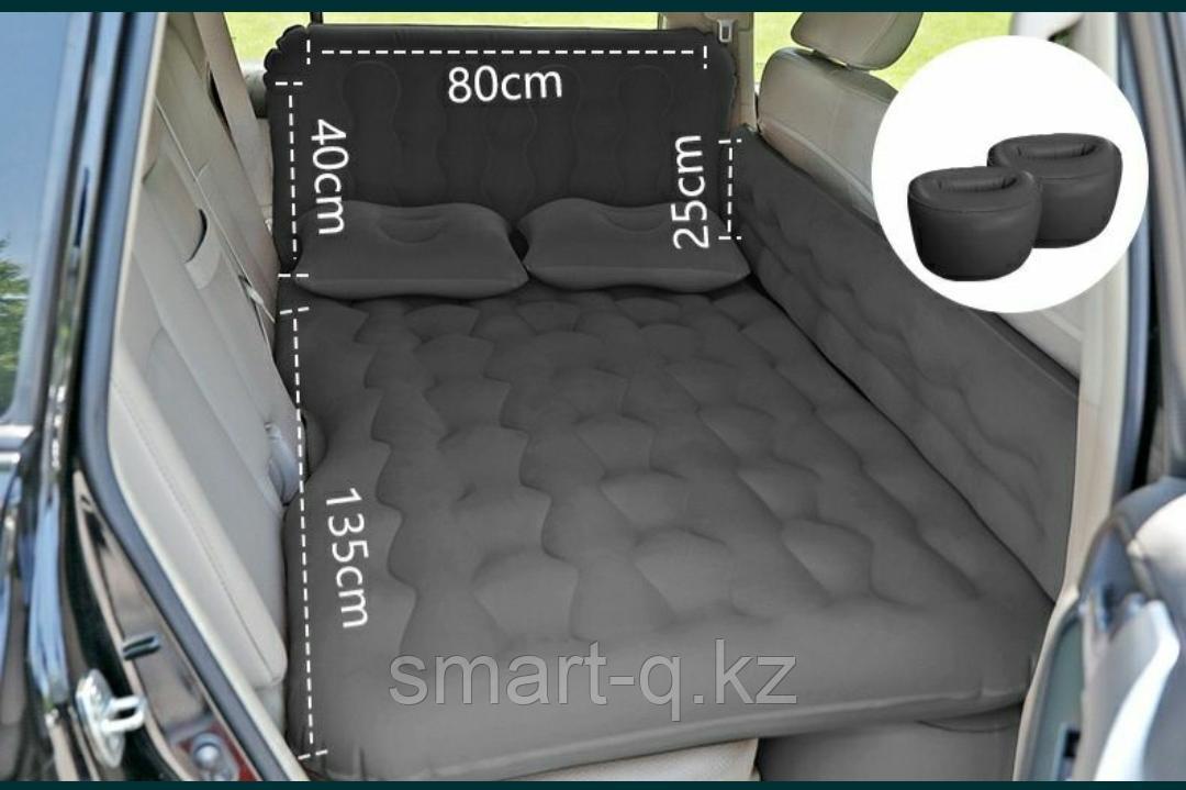 Автомобильный надувной матрас для путешествий Т2, черный - фото 1 - id-p101800465