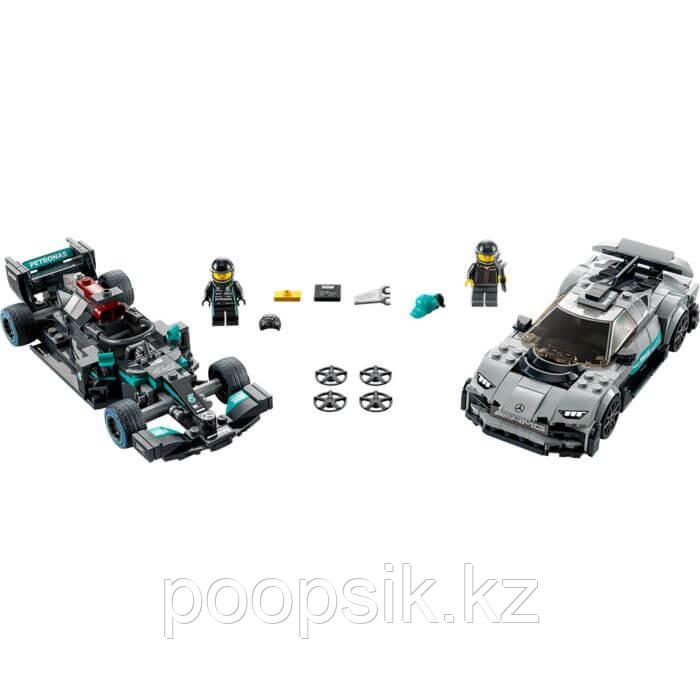 Lego Speed Mercedes-AMG F1 W12 E Performance и Mercedes-AMG Project One 76909 - фото 3 - id-p101800652