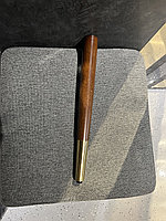 Ножка мебельная, деревянная с латунным наконечником 41 см