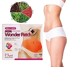 Пластырь для похудения живота Belly Wing MYMI Wonder Patch 5 шт