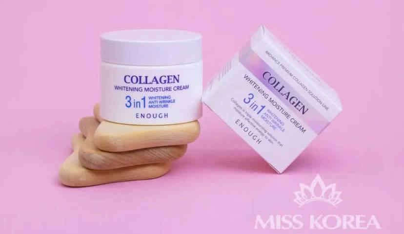 Увлажняющий осветляющий крем с коллагеном Enough Collagen Whitening Moisture Cream