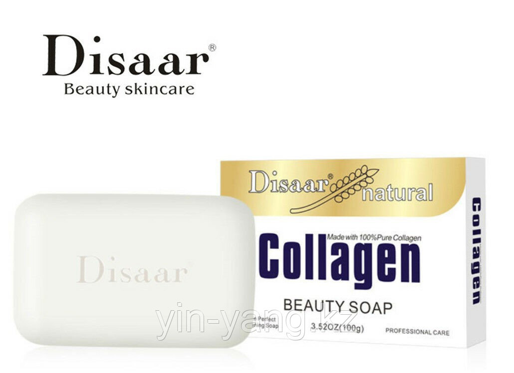 Коллагеновое мыло ручной работы Disaar, 100 г - фото 1 - id-p101801973