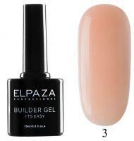 Гель для моделирования и укрепления ногтей Builder Gel it s easy № 03 ELPAZA 15мл.