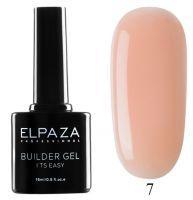 Гель для моделирования и укрепления ногтей Builder Gel it s easy № 07 ELPAZA 15мл.