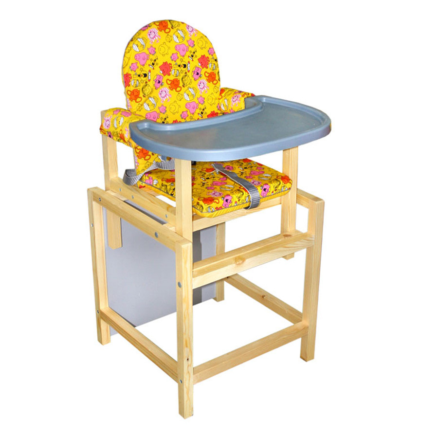 Стул-стол для кормления Сенс-М СТД 07 желтый - фото 1 - id-p101805996