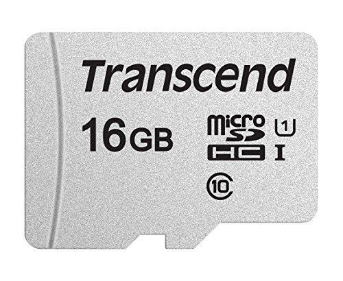 Карта памяти MicroSD 16GB Class 10 U1 Transcend TS16GUSD300S - фото 1 - id-p98691625