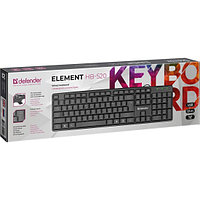 Клавиатура Defender Element HB-520 B (Черный)