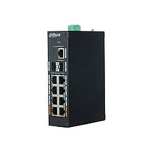Коммутатор Dahua DH-PFS3211-8GT-120 Настольный 8 портов 10/100M PoE(4 порта) Корпус металл