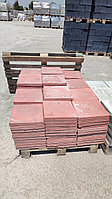 Тротуарная плитка Красный 300x300x30 мм  "Печенье", фото 1