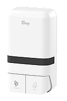 Breez Elegance S-8186 Дозатор двойной для шампуня и гель для душа (белый) 350 мл.*2