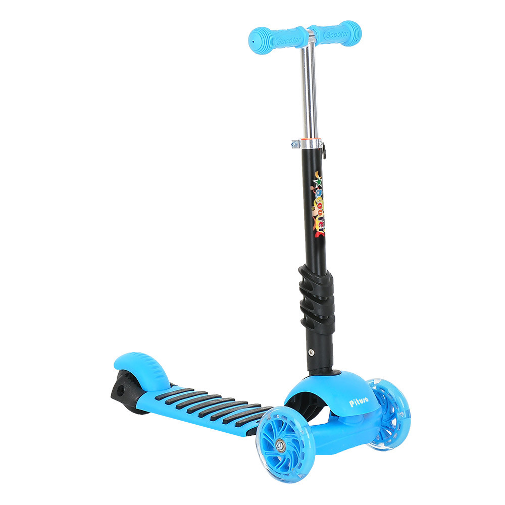 Самокат трехколесный 3в1 Pituso EC-M15 Blue/Синий