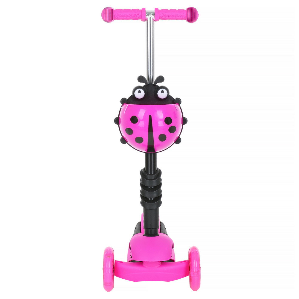 Самокат трехколесный 3в1 Pituso EC-M15 Pink/Розовый