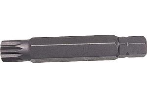 Вставка-бита 10 мм DR SPLINE, М12, 75 мм D10M75M12A