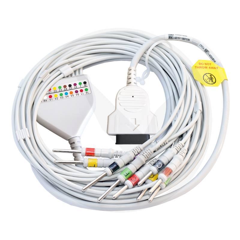 Кабель ЭКГ, MAC1200, IEC, DIN 3.0