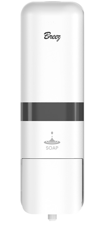 Breez Elegance S-8181 Дозатор жидкого мыла (белый) 250 мл.