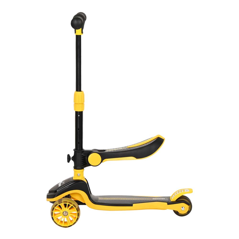 Детский трехколесный самокат Pituso HD-S008 Yellow/Желтый