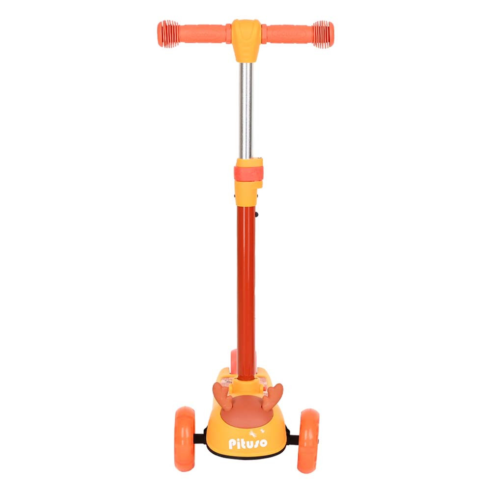 Детский трехколесный самокат Pituso HD-S806 Orange/Оранжевый