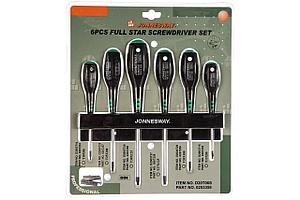 Набор отверток стержневых TORX® FULL STAR, 6 предметов D20T06S