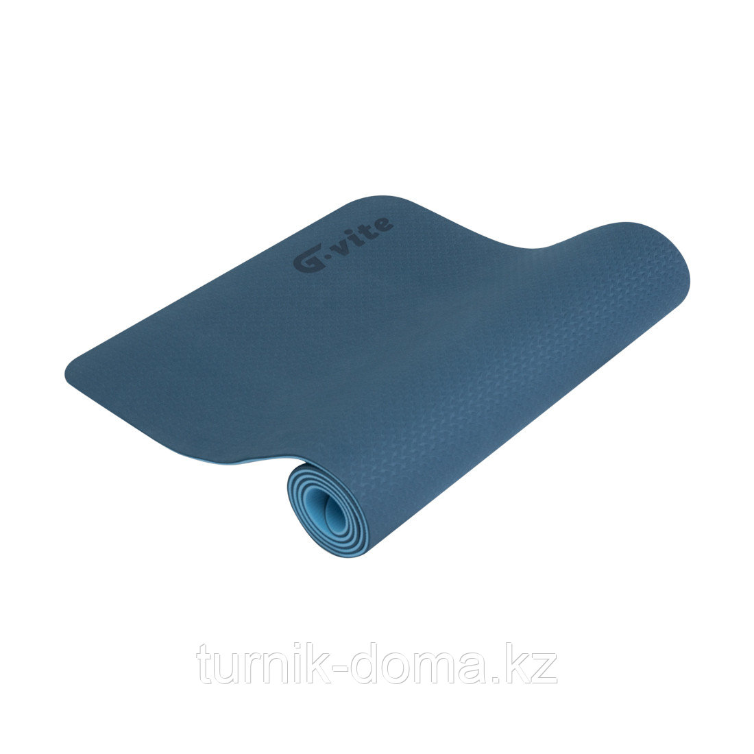 АНТИБАКТЕРИАЛЬНЫЙ КОВРИК ДЛЯ ЙОГИ, ФИТНЕСА G VITE TPE YOGA MAT, 6 ММ