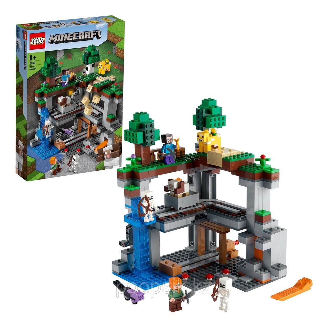 Lego Minecraft Первое приключение 21169 - фото 1 - id-p101812826