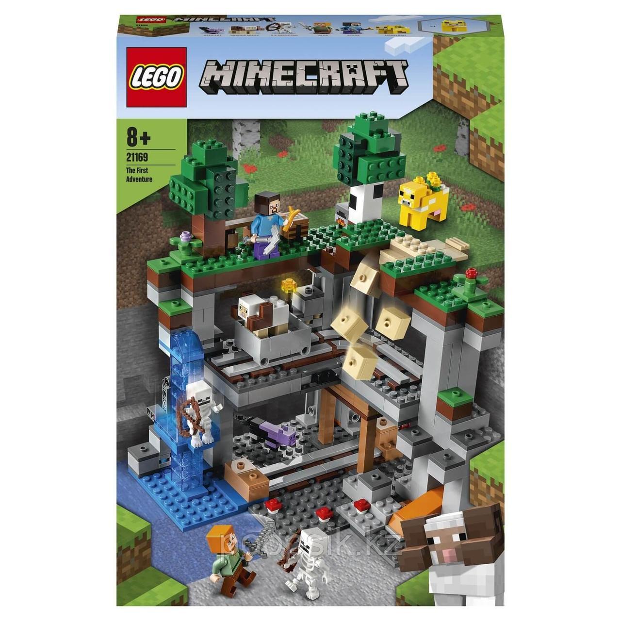 Lego Minecraft Первое приключение 21169 - фото 2 - id-p101812826