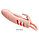 Вибро-насадка на пенис Penis  Sleeve  Cecelia с клиторальным стимулятором, фото 3