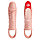 Интимная игрушка вибро-насадка на пенис Penis  Sleeve  Sloane, фото 3