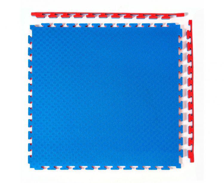Будо-мат, 100 x 100 см, 40 мм, цвет сине-красный - фото 2 - id-p101822075