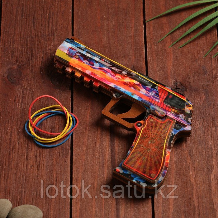 Деревянный «Пистолет - резинкострел» - фото 1 - id-p101822434