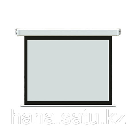Экран моторизированный Deluxe DLS-E203x (80"х80"), Ø - 113", Раб. поверхность 195х195 см., 1:1, фото 2