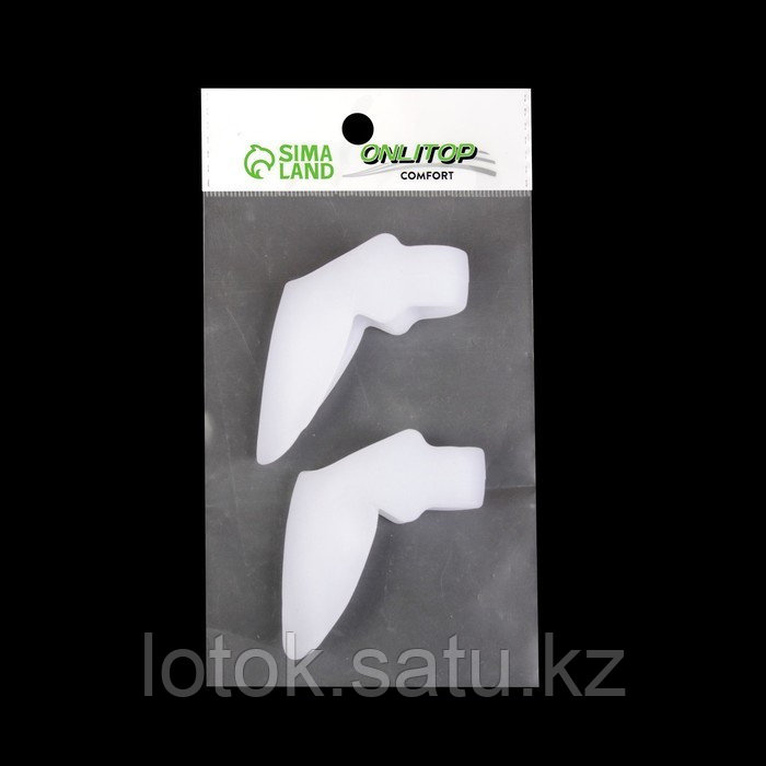 Защитные накладки на косточку большого пальца, силиконовые, с разделителем на 2 пальца - фото 2 - id-p93992743