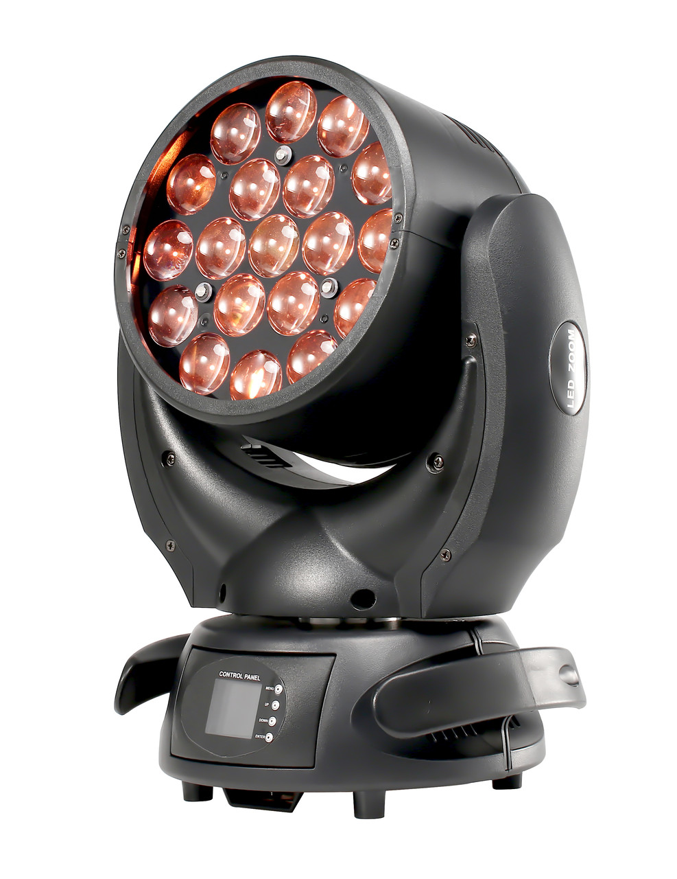 19pcs 15w Rgbw 4in1 Zoom Led Moving Head Zoom Wash Light (Прибор полного вращения) (голова) - фото 1 - id-p101823516