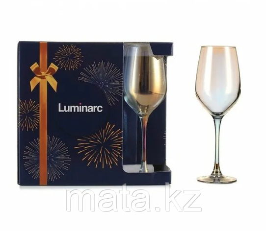 Бокал для вина LUMINARC Золотой хамелион 270мл 6шт, фото 2