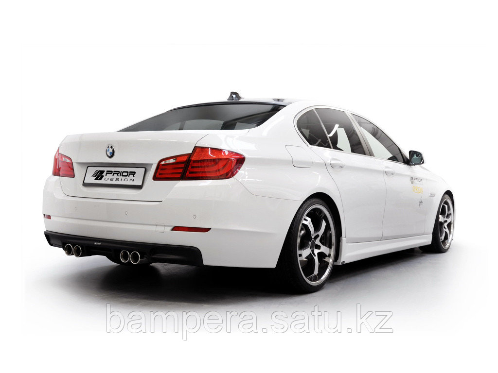 Накладки на пороги "Prior Design" для BMW 5 серии F10 / F11 / F18 2011-2013 - фото 2 - id-p101831899