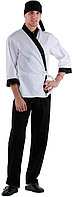 Куртка сушиста Клен 00007, р.52, белая, отделка черная