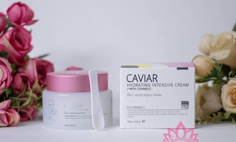 Омолаживающий крем для лица Intensive Black Caviar Cream Eco Branch
