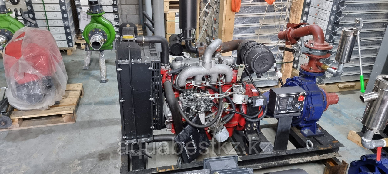 Дизельная насосная установка 100 100 77HP TURBO