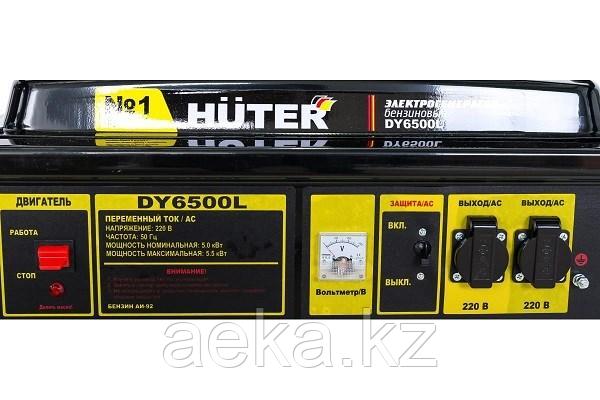 Бензиновый генератор Huter DY6500LX - фото 4 - id-p101834735